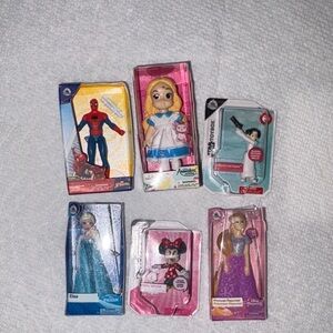 Miniature Zuru Disney and Marvel Character Figurine Set
